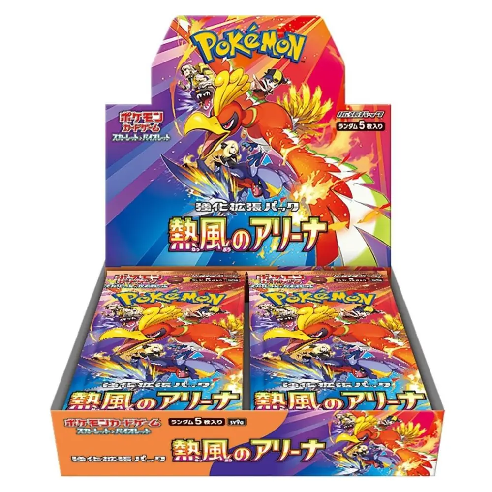 Pokemon TCG - Heat Wave Arena Booster Box Tcg Packs Japanese Tcg