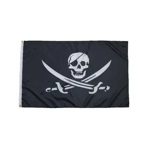 3x5 Pirate Flag Wall Decor for Bedroom Living Room Dormitory, Fun Banner Gift for Indoor Outdoor Decoration, Model Xinghao