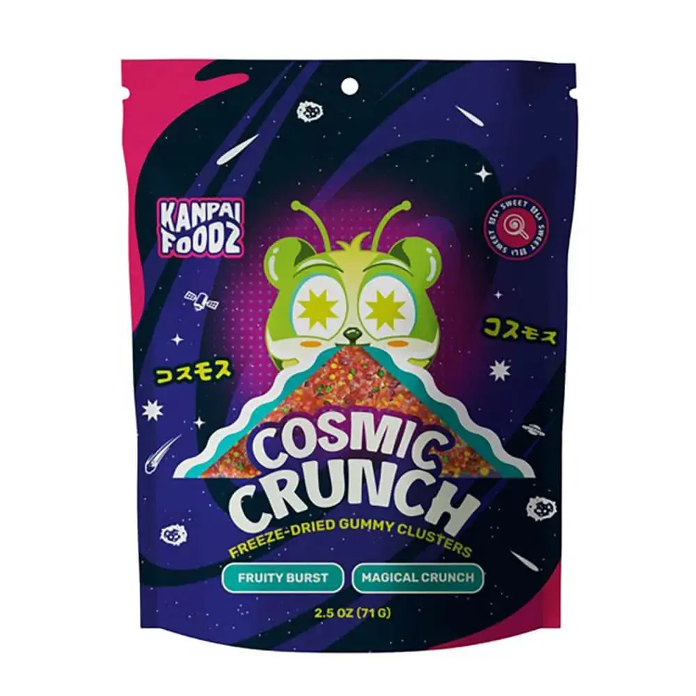 Kanpai Foodz Freeze Dried Cosmic Crunch: 2.5-Ounce Bag
