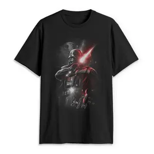 Star Wars Men's Short-Sleeve Epic Darth Vader Men's Graphic Tees, Menswear T-Shirt