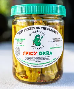 Pickled Spicy Okra
