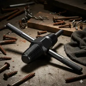 Professional DIY Plumbing Repair Kit: Stainless Steel Pipe Extractor, Quick Valve Removal Tool, Corrosion-Resistant Emergency Fix for Home Bathroom & Drain Pipes, Durable Multi-Function Maintenance Equipment