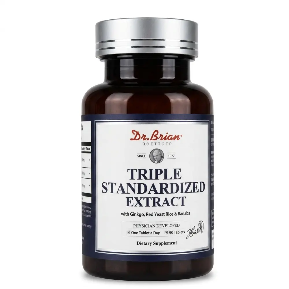 DR.BRIAN ROETTGER Triple Standardized Extract Ginkgo Biloba Leaf Extract
