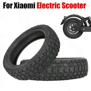 8.5 Inch Off Road Tire for Xiao Mi M365 1S Pro 2 Electric Scooter, 8.5" Replacement Tyre Mijia Electric Scooter Anti Slip Wheel 8 1/2 Tubeless Tires Tread Pattern