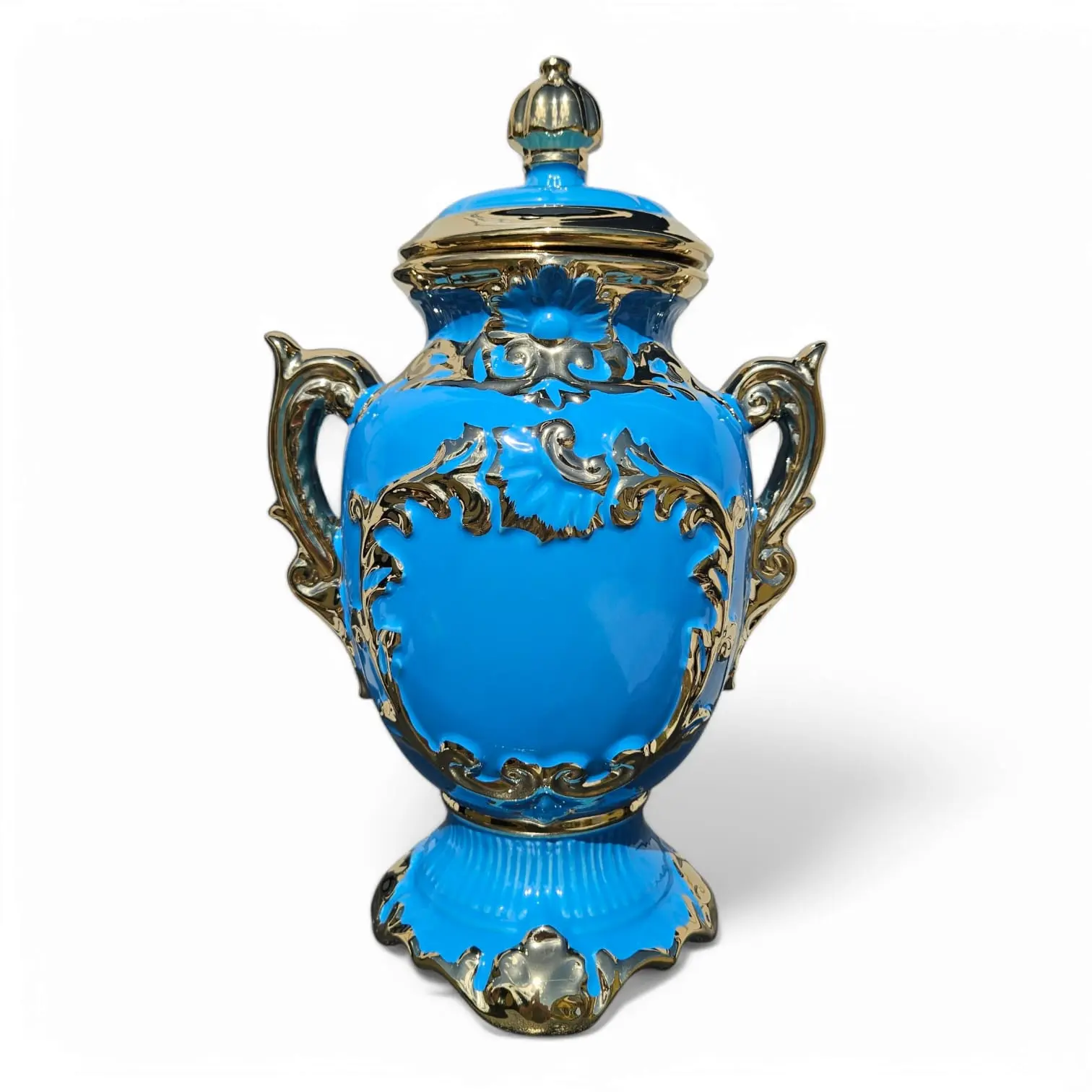 Porcelain Tureen - 6-Style Santeria Art Religious Decor for Deities Shango, Yemaya, Ochun, Obatala, 14 in Spiritual House Decor