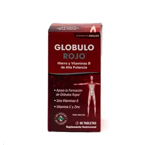 Glóbulo Rojo – 60 Tabletas