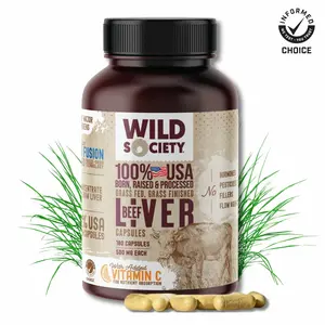 Grass Fed Beef Liver Capsules