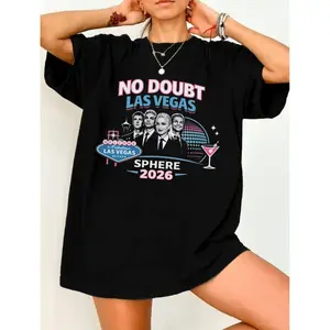 N0 D0ubt Las Vegas Sphere Shirt, At The Sphere Las Vegas Sweatshirt, N0 D0ubt 90s Band Hoodie, Las Vegas Concert Merch Outfit Tee , Unisex Sweater Pullover Tee