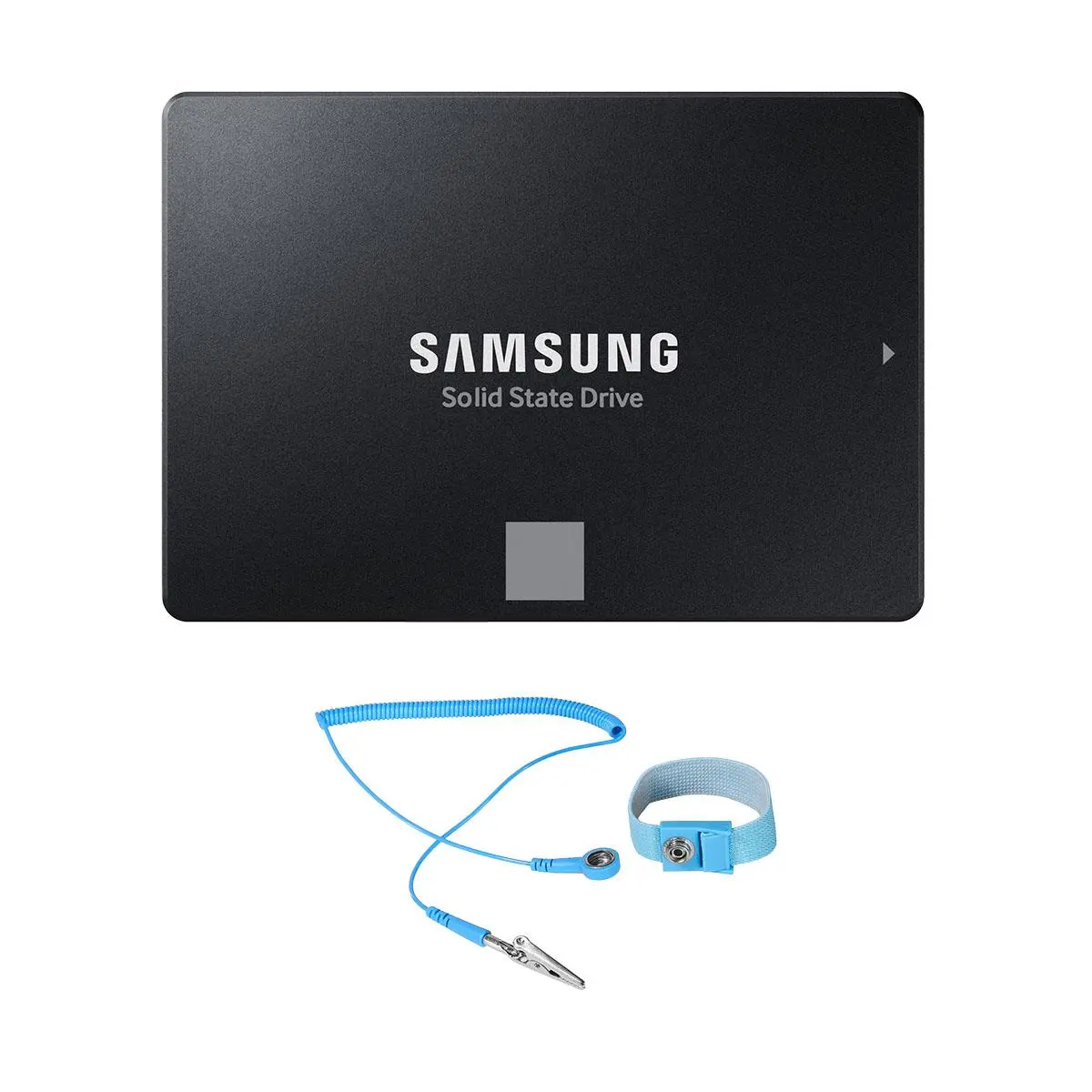 Samsung 870 EVO 2TB SATA III 2.5" Internal SSD, Bundle with Green Extreme 6' Anti-Static Wrist Strap