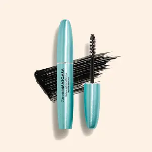 GrandeMASCARA Waterproof Conditioning Peptide Mascara - Buildable Creamy Formula with Myristoyl Pentapeptide-17 & Vitamin E for Healthy Lashes, Easy Removable, Italian Made