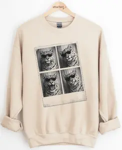 Leopard Photobooth Graphic Top