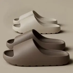 Cloud Comfort EVA Slide Sandals Thick Sole Lightweight House Slippers for Women & Men Soft Indoor Bathroom Beach Slides