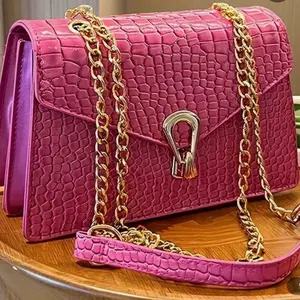 Small Handbag with Crocodile designs