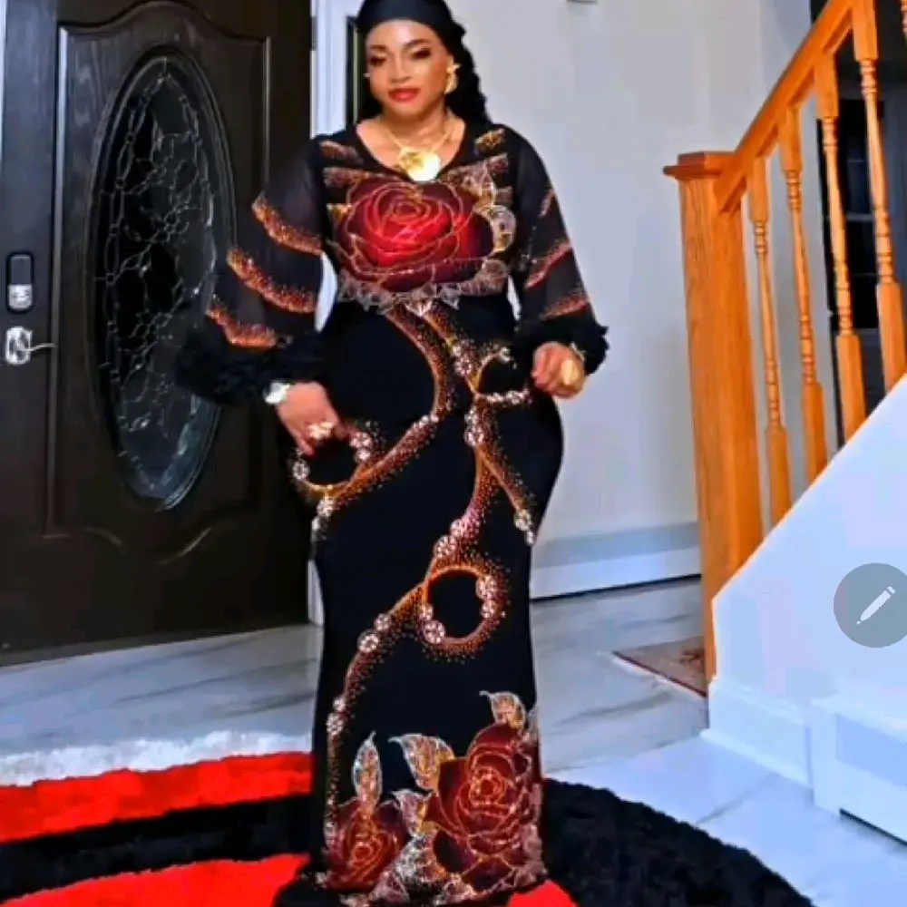 Luxury gown dresses L XL XXL