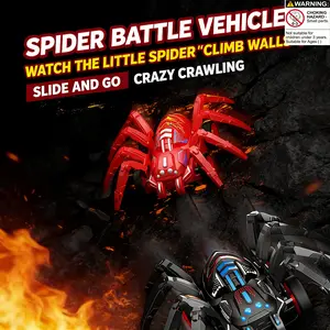 Spider Crawler Inertia Car Toy, Educational Toy for Kids, Develop Observation Skills, Indoor Outdoor Camping Picnic Essential, Boy Girl Gift