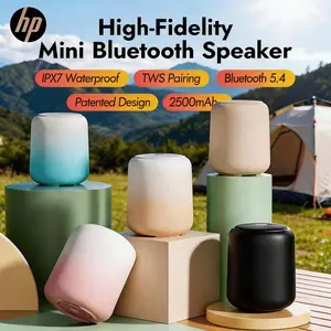 HP Wireless Bluetooth Speaker, IPX7 Waterproof, Loud Stereo Sound, Long Battery Life, Portable Speaker for Home, Outdoor, Travel, Shower, Sports & Gift