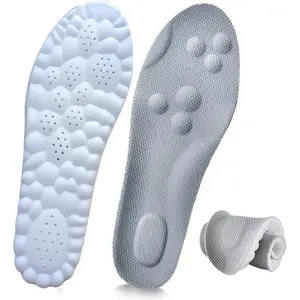 4D Insoles - 4D Cloud Technology Insole - Super Soft, Ultra Comfort Insoles, 4D Sports Shoes Insoles, Acupoint Massage Insole for Foot & Joint Support