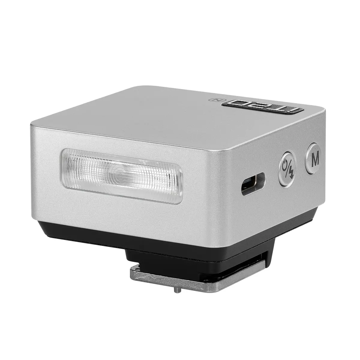 Flashpoint iT20 TTL Magnetic Mount Camera & Mobile Portable iFlash for Nikon, Silver Camera Accessory