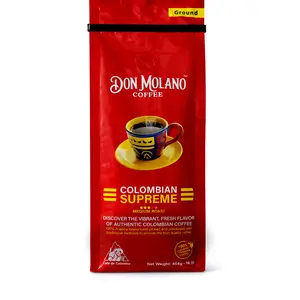 Don Molano Coffee "COLOMBIAN SUPREME" 454g Medium Roast Ground