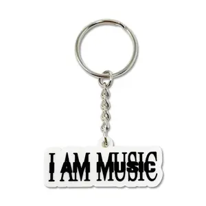 I AM MUSIC Keychain
