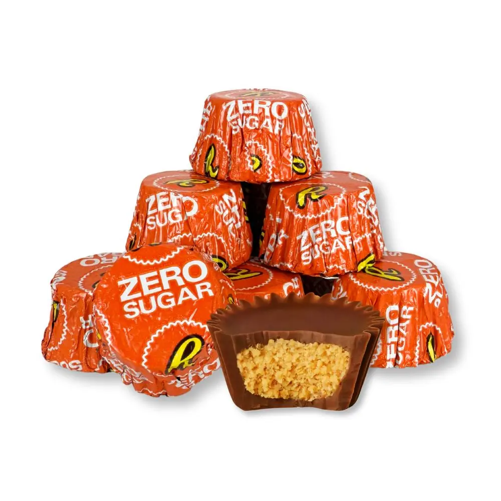 Reese’s Miniature Cups Zero Sugar Milk Chocolate & Peanut Butter – Bulk Value Bag