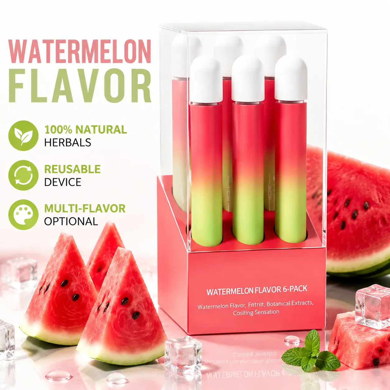 Nasal Stick: Freshens Breath, Eliminates Odors -4 Flavors