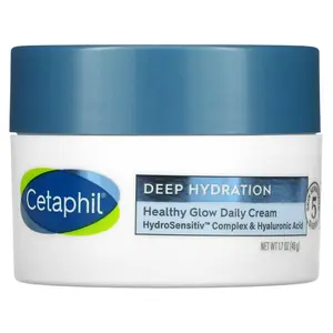 Cetaphil Healthy Glow Daily Cream, Fragrance Free, 1.7 oz (48 g)