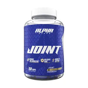 Alpha Supps Joint - Healthcare Formula with Glucosamine, Chondroitin, MSM & Turmeric (150 Capsules)