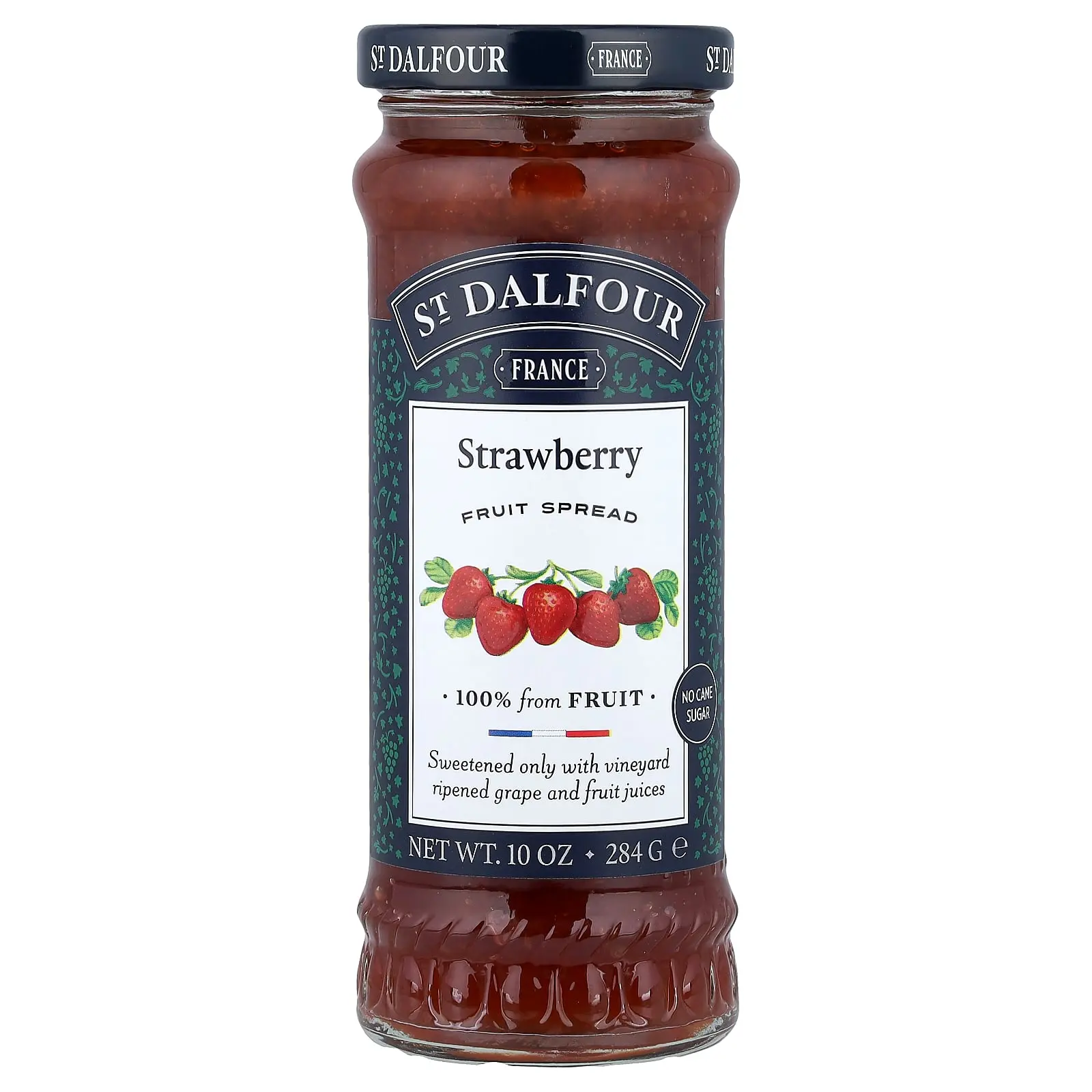 St. Dalfour Strawberry Fruit Spread, 10 oz (284 g)