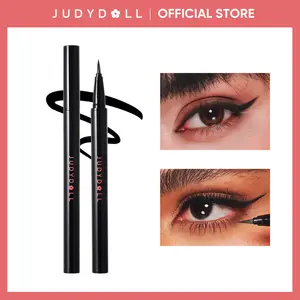 JUDYDOLL Ink Glider Longlasting Liquid Eyeliner, Long-Lasting, Intense Black, Waterproof, Smudge-Proof & Easy Glide, for Beginners, 24H Wear, Smudge-Resistant Formula, Spring Gift, Refresh Look