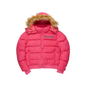 Kesia 2.0 Fuchsia Sherpa Puffer Jacket Kesia 2.0 Fuchsia Sherpa Puffer Jacket