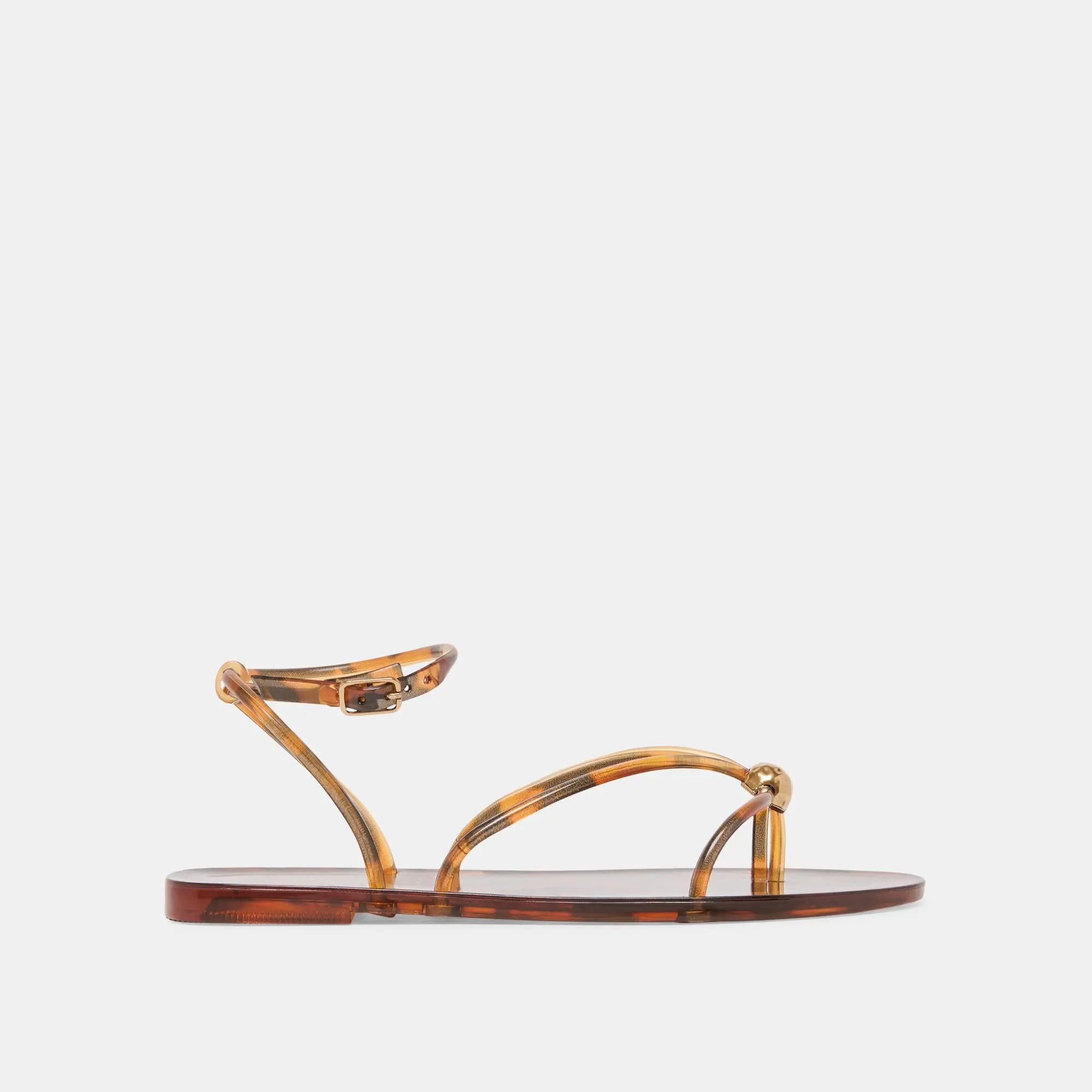 Dolce Vita KENLEY VINYL SANDALS TORTOISE JELLY