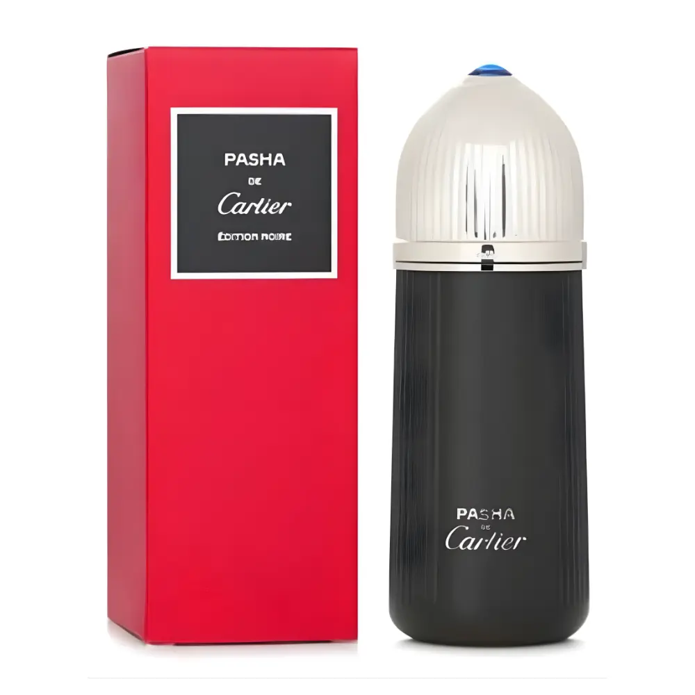 Pasha de Cartier Edition Noire Eau de Toilette 5.0 oz for Men | Fresh Elegant Fragrance