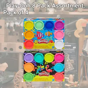 Hasbro HSBE5044 Play-Doh 8 Pack Assortment, Pack of 4