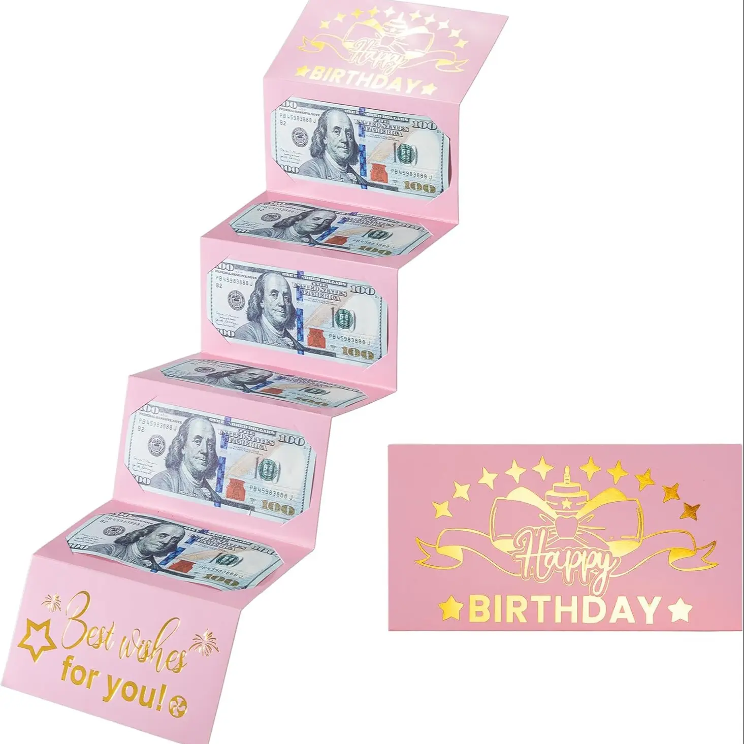 Cash Gift Birthday Envelope for Special Occasions, Valentine's Day Surprise Wallet Pouch for Cash Gifts, Unique Gift Presentation, Birthday Gift Box, Elegant Presentation, Birthday Favors, Party Favor Gifts