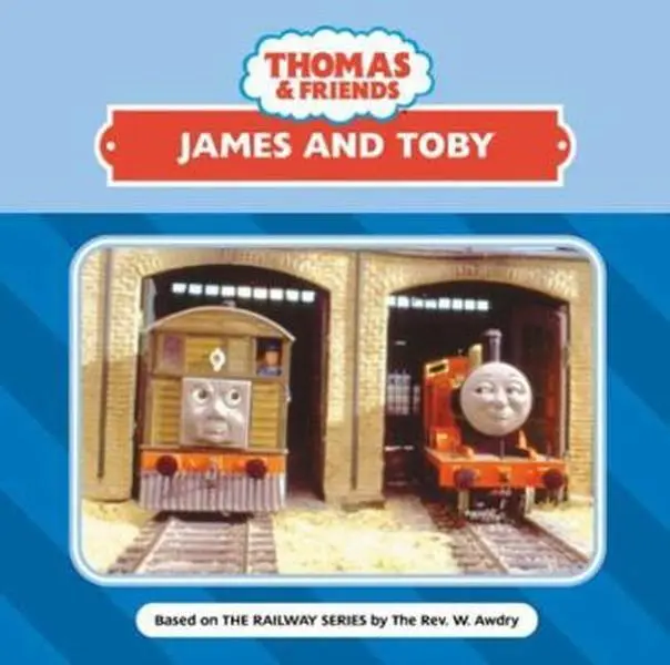 USED Book - James and Toby (Thomas the Tank Engine & Friends) by W. Awdry (Board book) - english