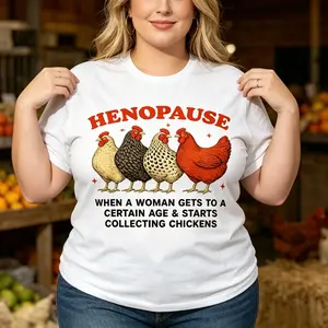 Women Collecting Chicken Funny Farm Chicken Lovers T-Shirt Style Prints