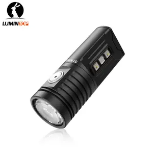 LUMINTOP GT Nano 5.0 Multi-Light Source EDC Flashlight, LED Flashlight 1400 Lumens, Features RGBW side and UV light, Delivering exceptional brightness for camping, hiking, and outdoor adventures.