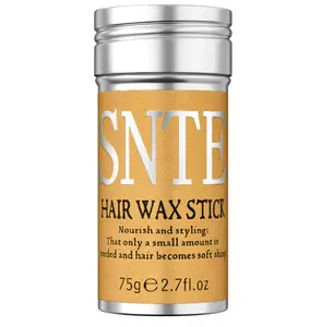 Samnyte Hair Wax Stick, Wax Stick for Hair Slick Stick, Hair Wax Stick for Flyaways Hair Gel Stick Non-greasy Styling Cream for Fly Away & Edge Control Frizz Hair 2.7 Oz