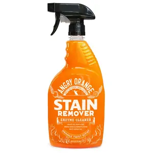 Angry Orange Enzyme Pet Stain and Odor Remover, Citrus Scent, Multi-Surface Use