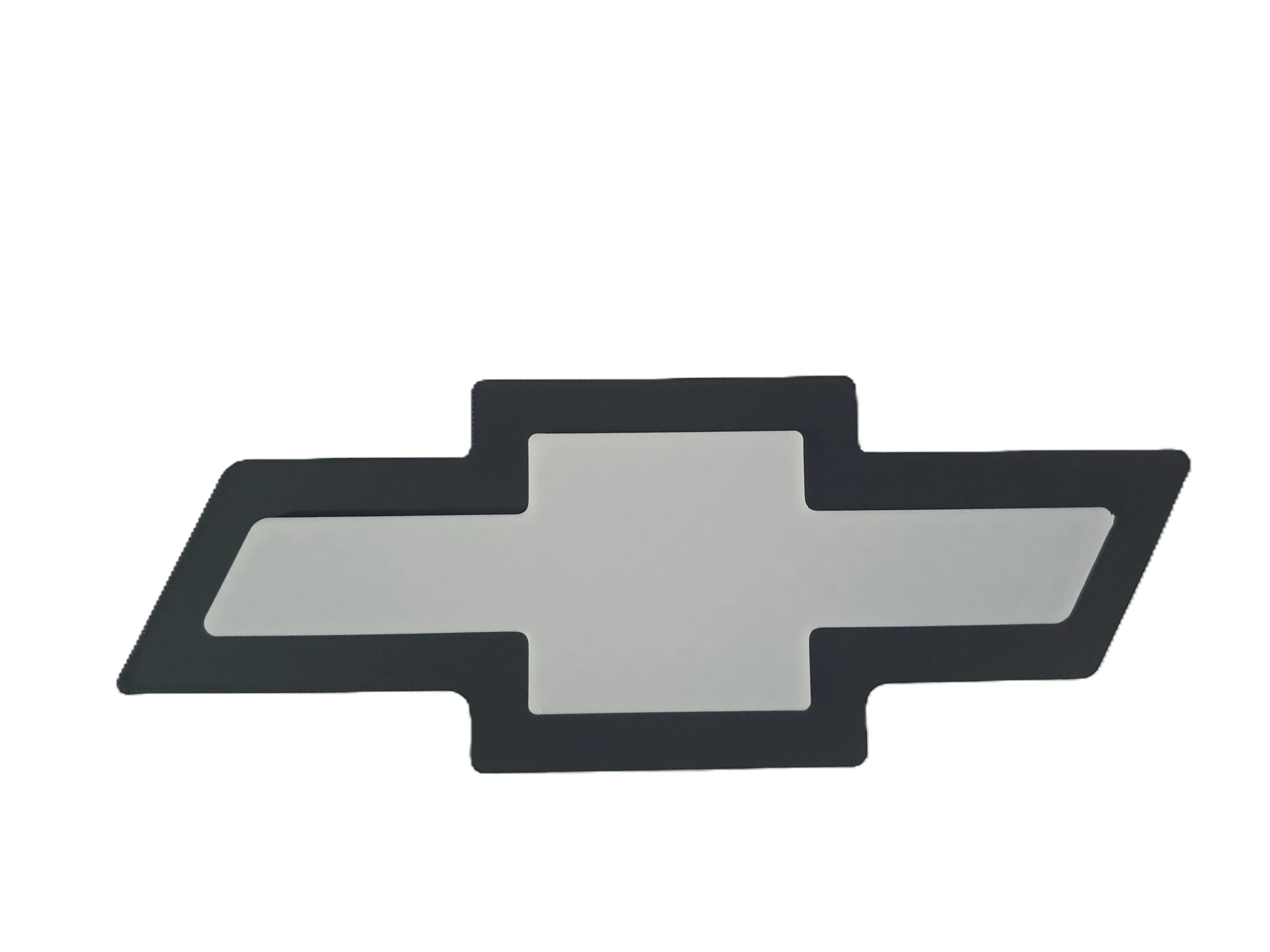 Chevrolet Truck Plastic Bowtie Cover Plug Cap - 8x3 in Large Size, 2" Receiver Tow Hitch, Suburban Exterior Decoration Accessory, Chevy 1500 & Universal Fit Automotive Accessory