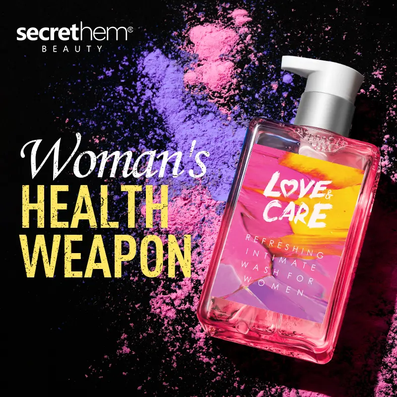 Secrethem Women's Intimate Cleanser -PrivateWash Cleansing Agent With OdorControl And Antibacterial Care