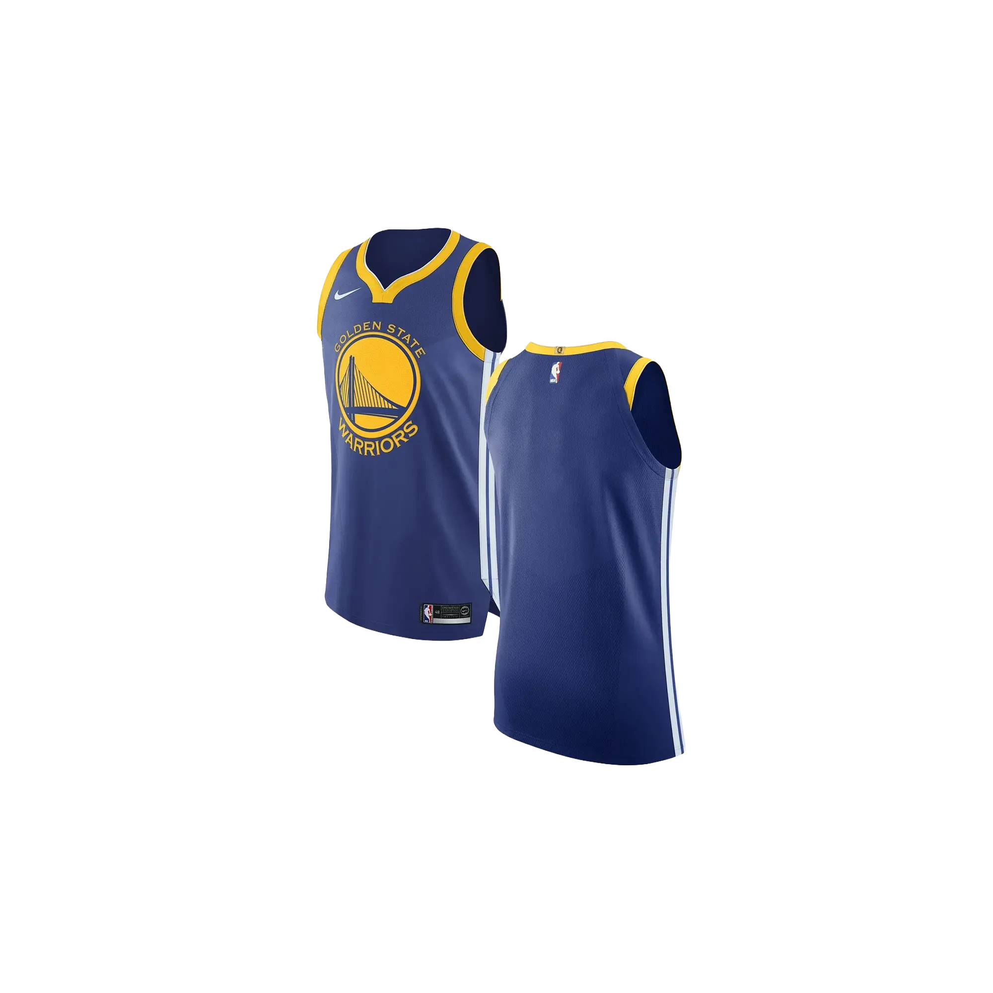 NBA GS Warriors Icon Edition Authentic Jersey "Blue" AV2644 495
