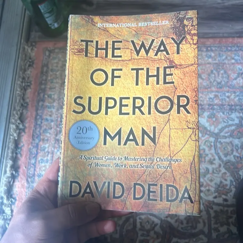 David Deida The Way of the Superior Man 20th Anniversary Edition Paperback Spiritual Guide to Mastering Women Work & Sexual Desire 224 Pages