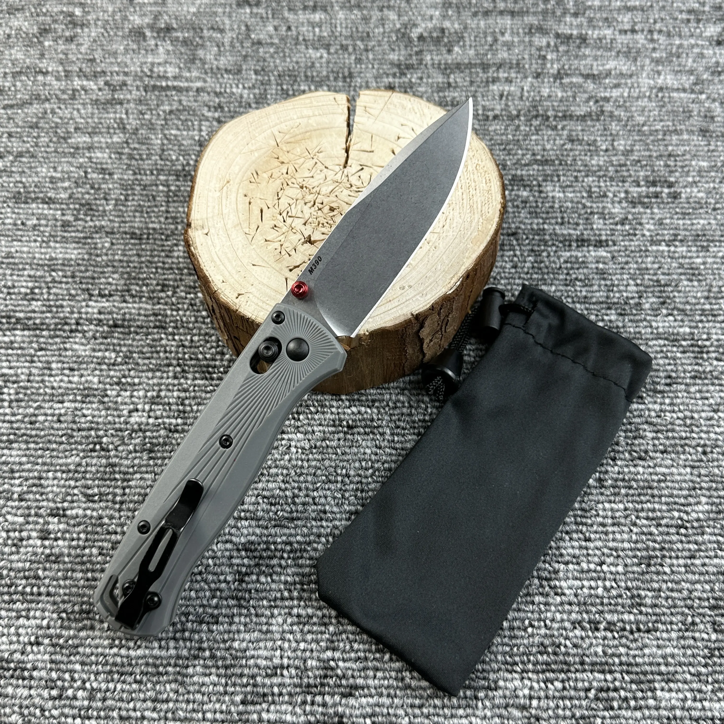 Gray Handle, White Blade