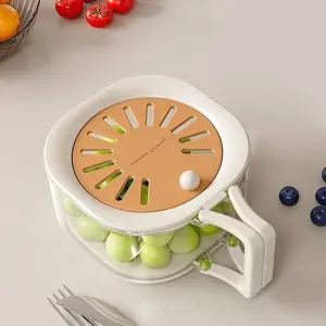 Rotating Kitchen Drain Bowl, Spinner Bowl, Vegetable Washing Basket, Fruit Vegetable Washer, Fruit Vegetables Sink Cleaner, Food Filter, Strainer Filter Basket, Expandable Water Filter, Thick Dehydrator Basket with Lid, Spinach Drainer
