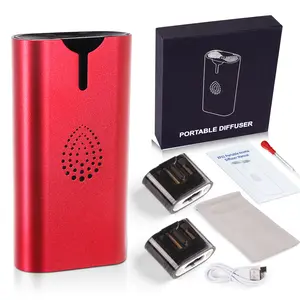 Scentiment Diffuser Air Must-Have Mini Air Freshener Diffuser - Christmas Gift with 3 Oil Tanks  & Long-Lasting Fragrance Aromatherapy diffusers home Humidifier Fan Humidifier Purifiers herbal diffuser