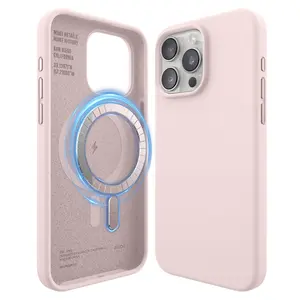 elago MagSafe Silicone Case for iPhone 15 Pro Max [11 Colors]