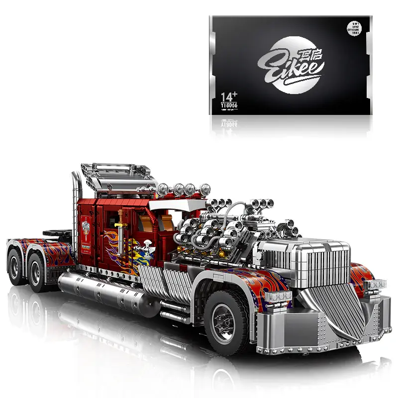 Eikee Y18066 - Thor Heavy Duty Truck Model Building Set | 3,485 pcs