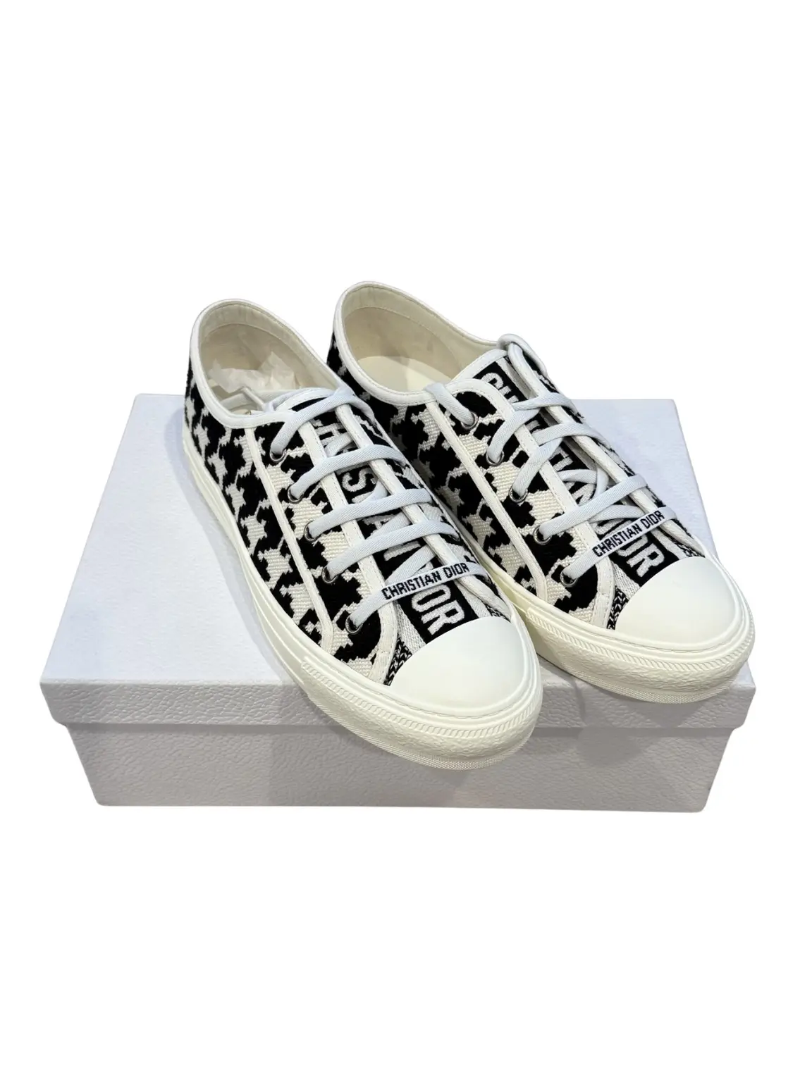 Christian Dior Walk'N'Dior Low-Top Sneakers – Size 40